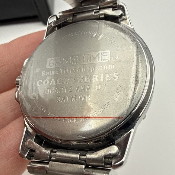 Game Time Coach Series Nebraska Huskers Two Tone Mens Watch New Battery Quartz main image 9